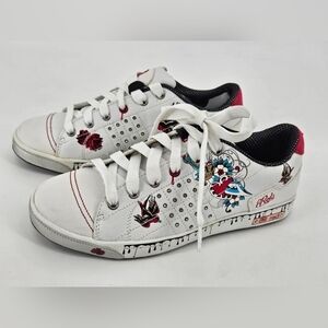 Rhino RED by Marc Ecko Y2K Style Sneakers Shoes sz 7 - Womens ***Read***